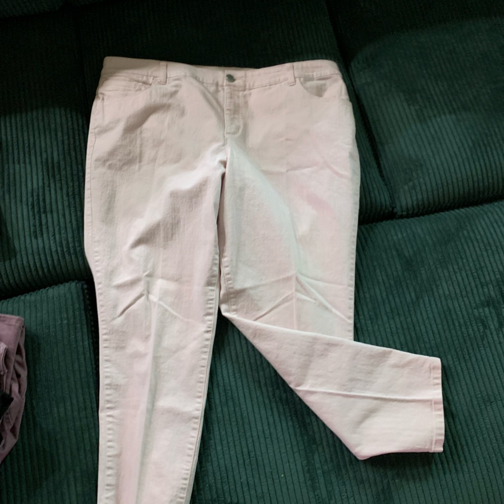 CJ Banks Light Pink Women’s Jeans